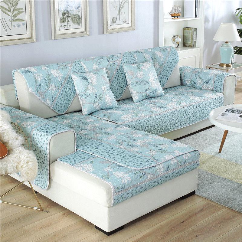 Sofa Cover for Living Room Soft Non-slip L Shaped Slipcover Modern Corner Sofa Covers 1-4 Seats