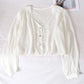 Cardigan Shawl Women's Chiffon Thin Retro Sunscreen Shirt Short Cardigan Top Summer