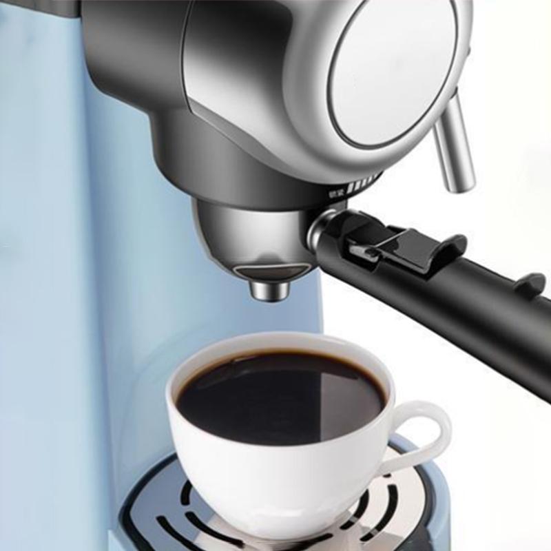 Coffee Machine Semi-automatic Household Espresso Machine with Steam Function Small Steam Milk Coffee Machine