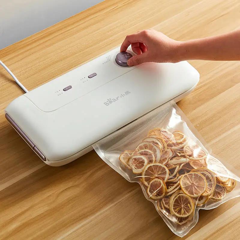 Best Food Vacuum Sealer  Automatic Commercial Household Food Vacuum Sealer Packaging Machine Include 10Pcs Bags