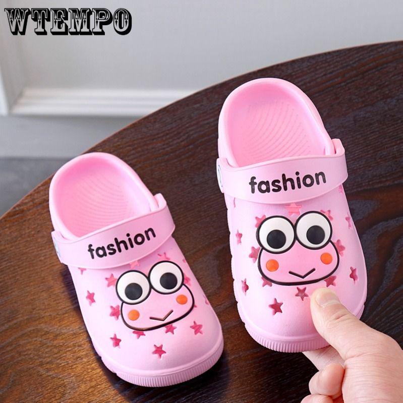 New Baby Slippers Summer 0-5 Years Child Hole Shoes Girls Non-slip Baby Sandals Boys Beach Shoes