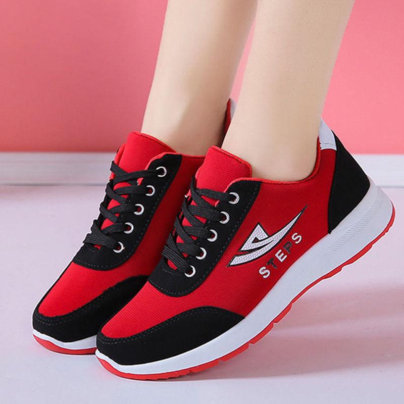 2020 Women's Shoes Breathable Summer Low-top Outdoor Sports Shoes Women Running Shoes Ins Women Forrest Shoes