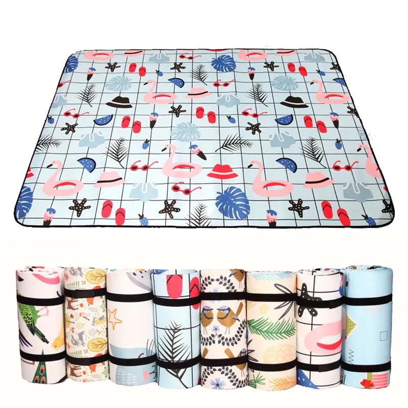 Picnic Mat Camping Moisture-proof Mat Outdoor Thickening Household Field Mat Folding Lawn Portable Waterproof Picnic Cloth