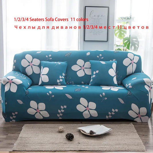 Stretch Sofa Slipcover Elastic Sofa Covers for Living Room Funda Sofa Chair Couch Cover Home Decor 1/2/3/4 Seaters