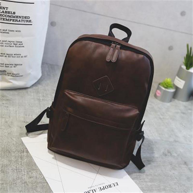 Genuine Leather Women Men Backpack Cowhide Travel School Backpack For Teenagers Laptop Bag