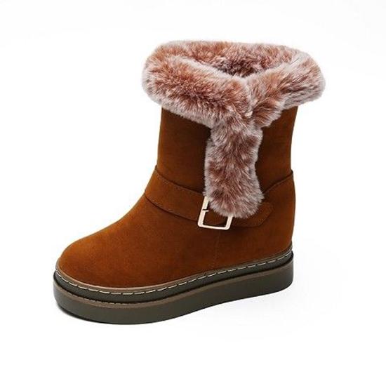 Women Boots 2019 Winter Shoes Woman Snow Boots with Plush Inside Botas Mujer Waterproof Winter Boots