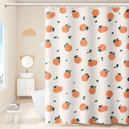 Bathroom Partition Shower Curtain Bathroom Bathtub Mildew Proof and Waterproof Curtain