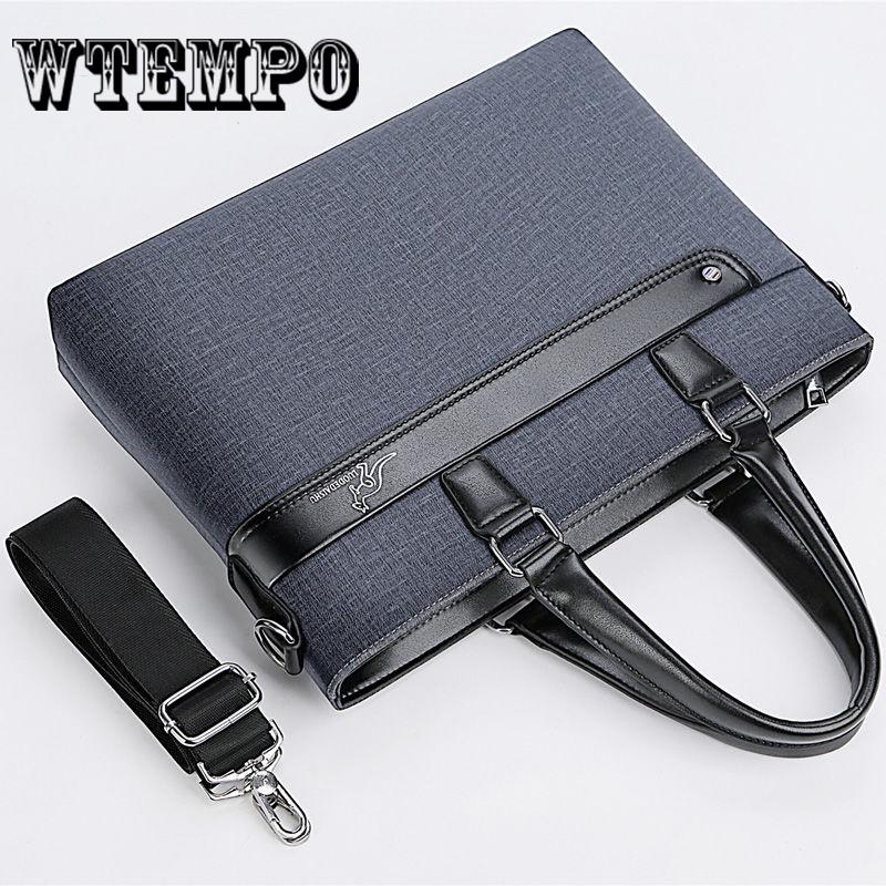 Briefcase Men's Fashion Luxury Business Handbags Leather Bag Shoulder Bag Messenger Bags