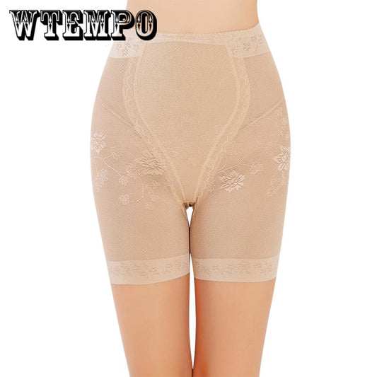 High waist tights postpartum hips belly pants body pants corset thin section shaping pants women