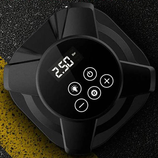 Car Air Pump Portable General-purpose Car Electric Tire Multi-function Air Pump High-power Car Pump with Data Display Screen