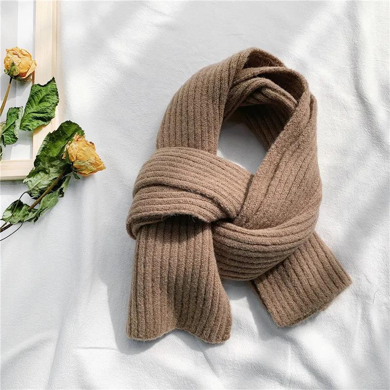 Winter Woolen Scarf Hand-woven Bib Warmth and Thickening Women's Versatile Dual-use Bibs for Lovers