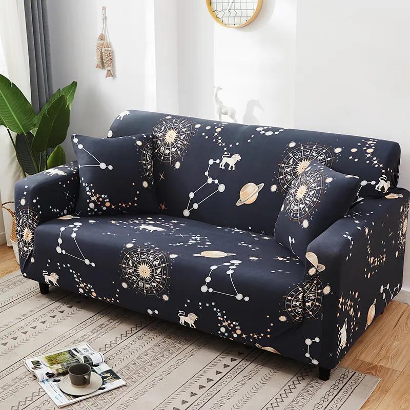 1-4 Seat Universal All-inclusive Sofa Cover Custom-made Elastic Sofa Dust Cover Single Combination Sofa Towel Full Cover