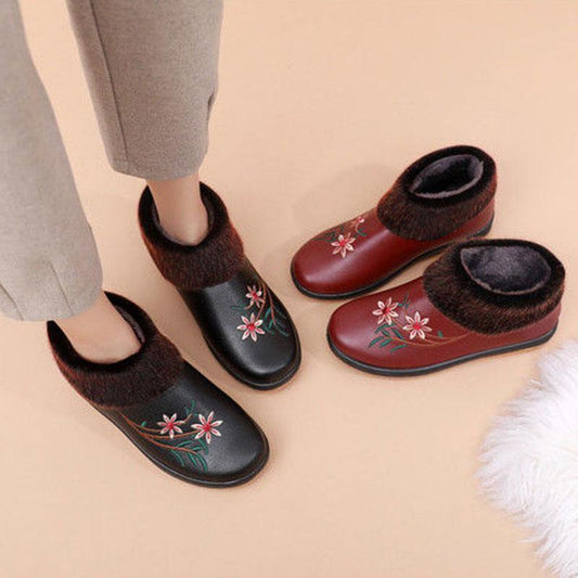 Women's Shoes Winter Plus Velvet Thickening Old Cotton Shoes Non-slip Soft Bottom Warm Shoes