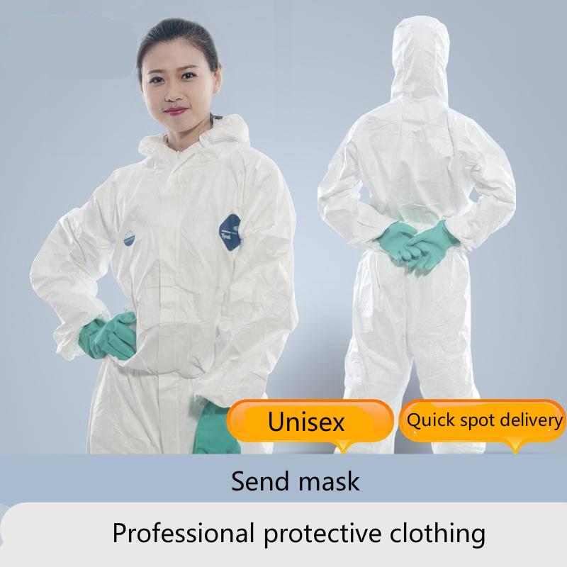 Protective clothing breathable coveralls hooded workwear special dustproof electrostatic clothing