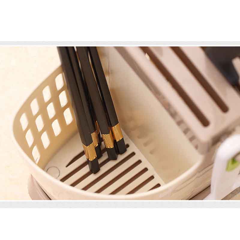 1Pc Storage Holders Racks Kitchen Drain Chopsticks Cage Hollow Cutlery Drainer Spoon Fork Knife Shelf Holder