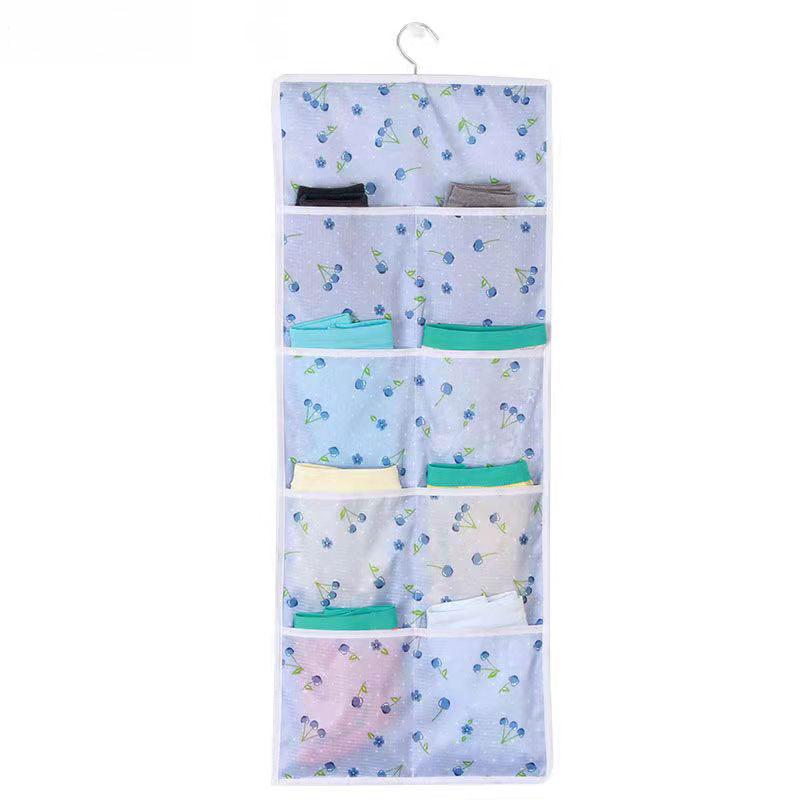 Underwear Storage Hanging Bag Clothing Panties Socks Storage Bag Dormitory Door Hanging Bag Wardrobe Closet Storage Hanging Bag