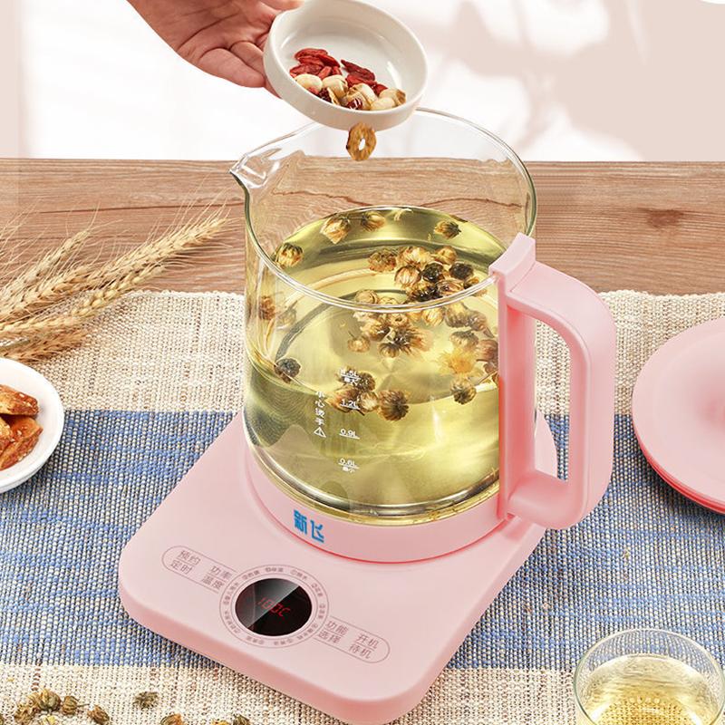 Health Pot Household Multifunctional Automatic Office Small Dormitory Small Power Thickened Glass Tea Pot