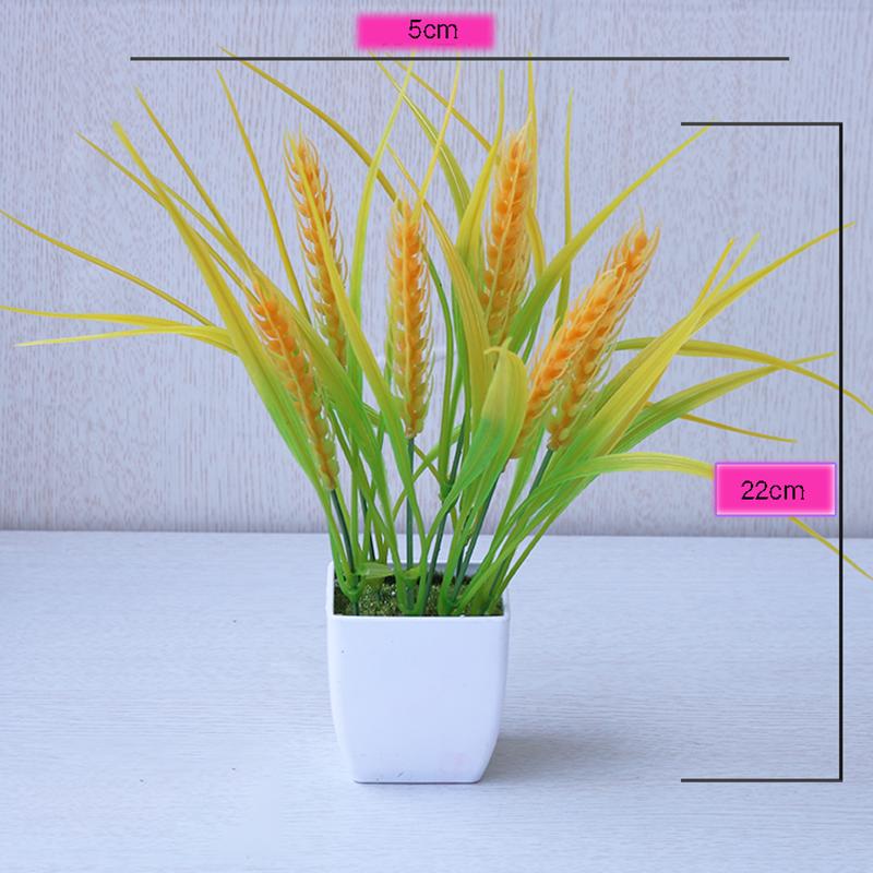 Creative Home Flower Arrangement Small Potted Ornaments Artificial Flowers Simulation Flower Set Living Room Bedroom Decorations