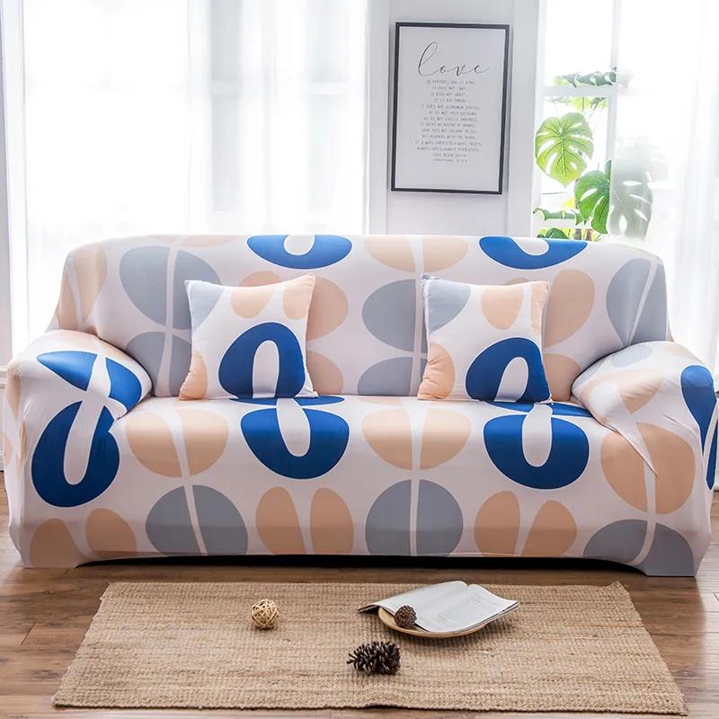 Stretch Slipcovers Elastic for Living Room Couch Cover L Shape Armchair Cover Single/Two/Three/Four Seat