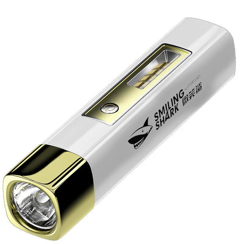 Mini Flashlight Rechargeable Waterproof Can Be Used As A Power Bank Home Outdoor Powerful Torch