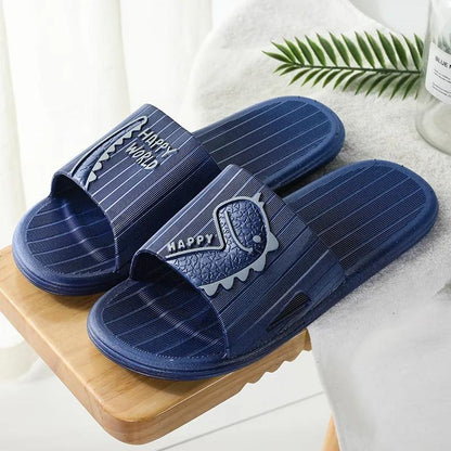 Couple Sandals and Slippers Women's Summer Home Indoor Bathroom Non-slip Bath Soft Bottom Home Men's Flip Flops Soft Sole Comfort Sandals