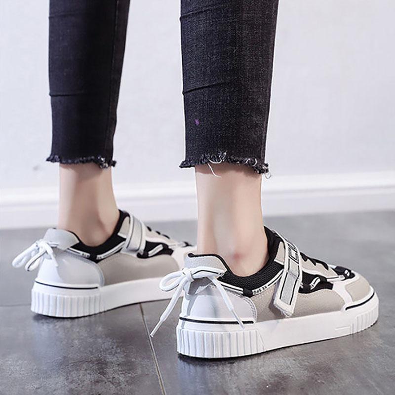 Sneakers Women's White Shoes Female Students Korean Style Hollow Casual Fashion Trendy Shoes Women