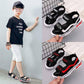 Size 26-37 Child Sneakers Beach Sandals Parents Kids Black Canvas Basketball Shoes Lightweight Running Shoes Comfortable Deodorant Skate Shoes