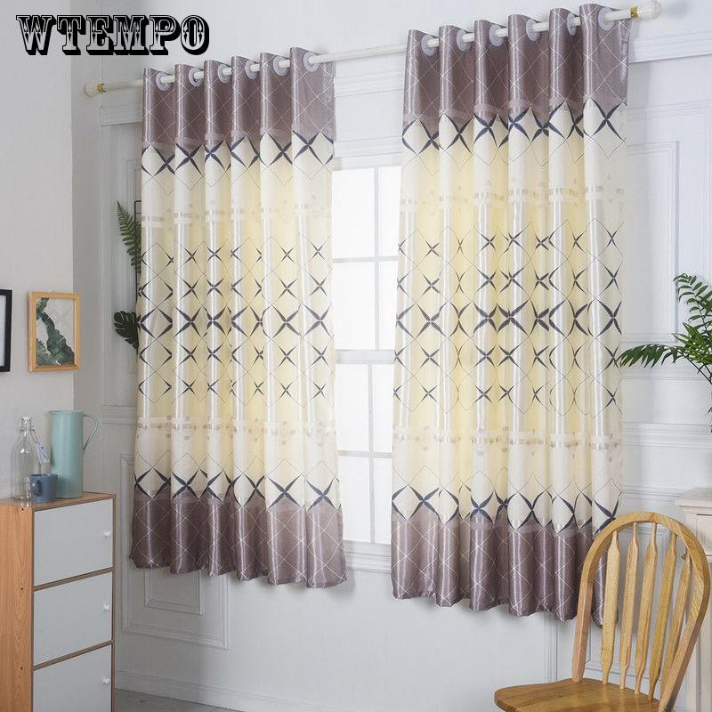 WTEMPO Blackout Windows Curtain Drape Special Offer Living Room Bedroom Curtains Half Shade Curtains