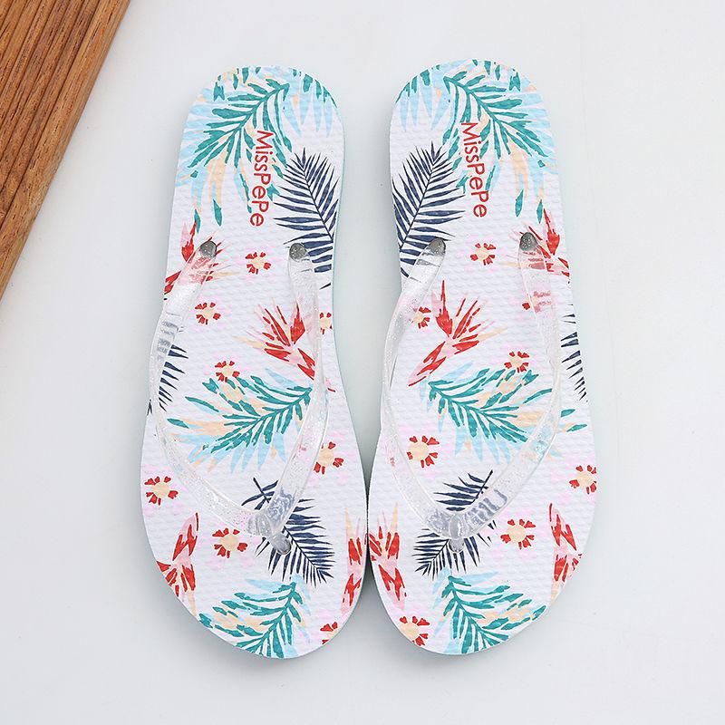 Simple Flip Flops Women Summer Fashion Flat Non-slip Beach Slippers