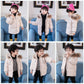 Kids Girls Jacket White-Duck Down Jacket Baby Boys Warm Hooded Outerwear Coat Children Down Parkas