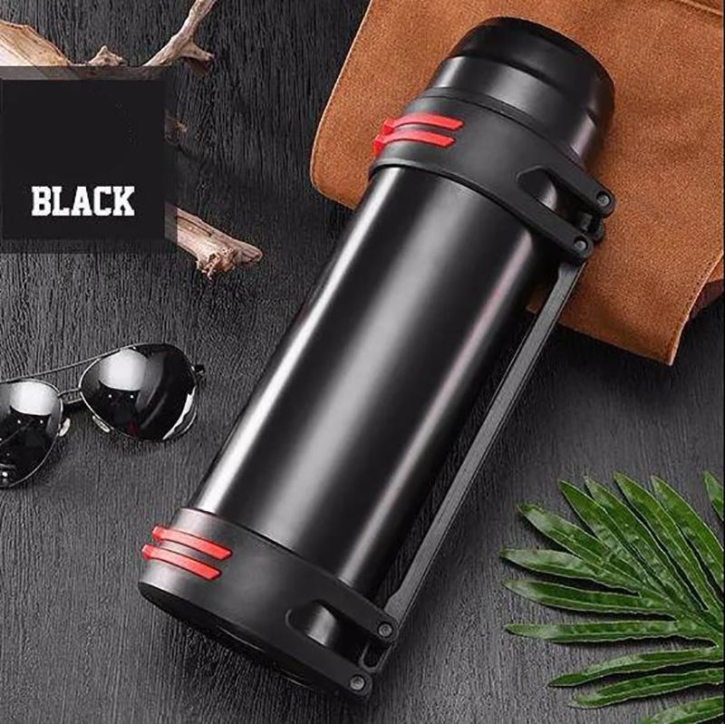 1.5/2/2.5L/3/4/5L Stainless Steel Vacuum Flask Outdoor Sports Kettle Coffee Tea Water Bottle Milk Insulation Pot