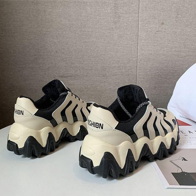 Daddy Shoes Spring Single Shoes Summer Thick-soled Increase All-match Student Sports Casual Women's Shoes