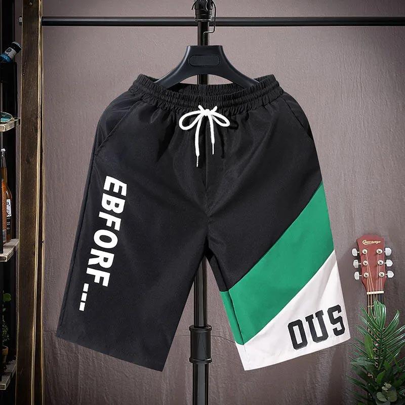 Five-point Shorts Men's Summer Thin Section Casual Sports Loose Large Size 5-point Pants Students Wear Shorts