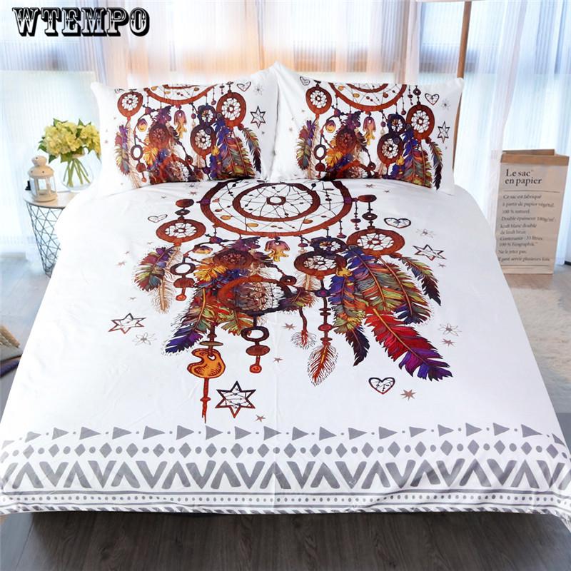 Duvet Cover Fairytale with Sparkling Stars 3D Digital Printing Bedding Sets Black Background