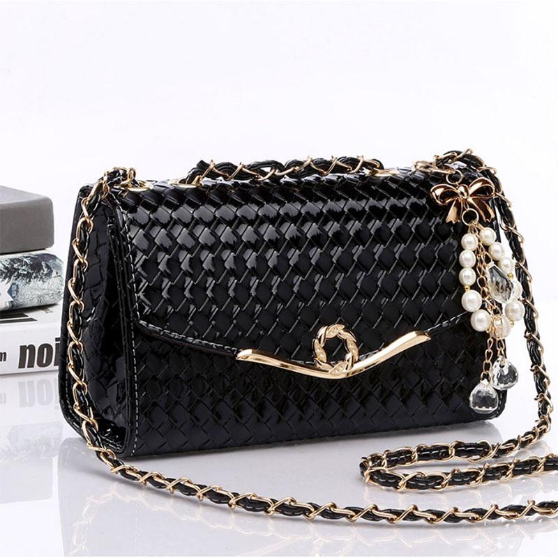 24*9*14cm-Accessories Bags Small Fragrance Shoulder Bags Crossbody Bags Leather Versatile Chain Charm Bags