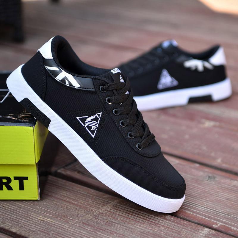 Summer Canvas Shoes Student Flat Shoes Men's Casual Shoes All-match Comfortable Shoes