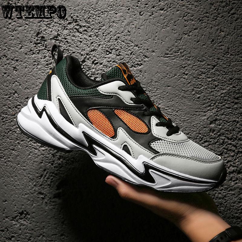 Brand Trendy Wild Casual Running Shoes Summer Mesh Breathable Sports Shoes Men's Fashion