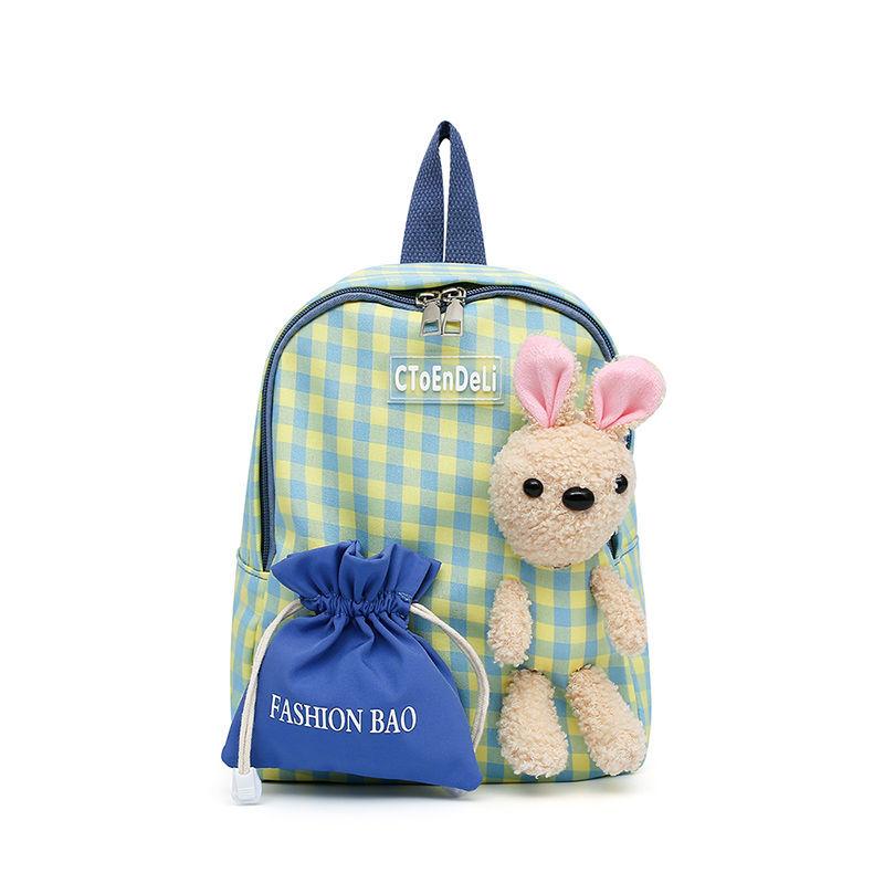 Cartoon Cute Student Backpack School Bag Backpack Canvas Korean Small Backpack Children Travel Bag Boys and Girls Backpacks