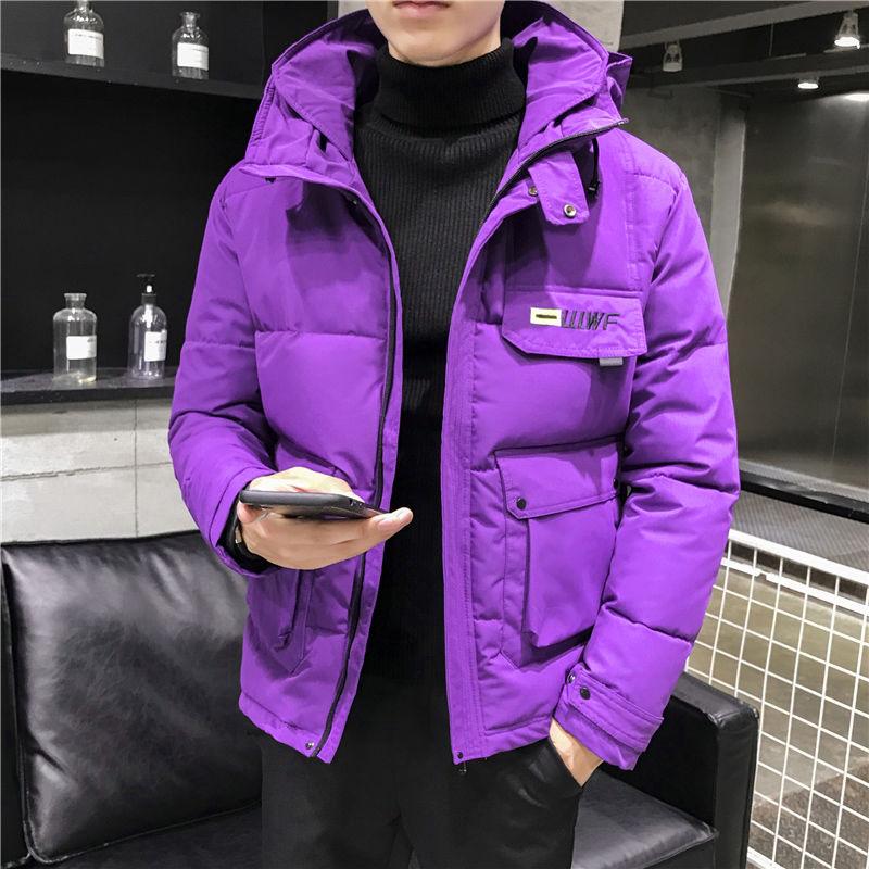 Tooling Warm Men's Winter Korean Jacket Trendy Brand Loose Large Size Thick Hooded Cotton Jacket