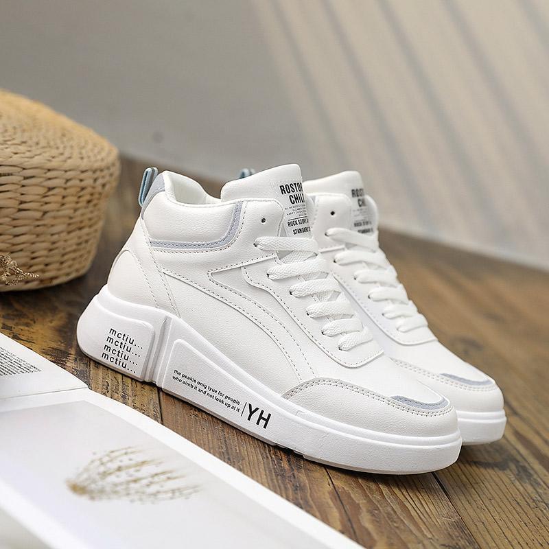 Casual Kids Shoes Waterproof Sneakers Children White Shoes Flats Antislip Girls Trainers Classic Fashion Children Leather Shoes