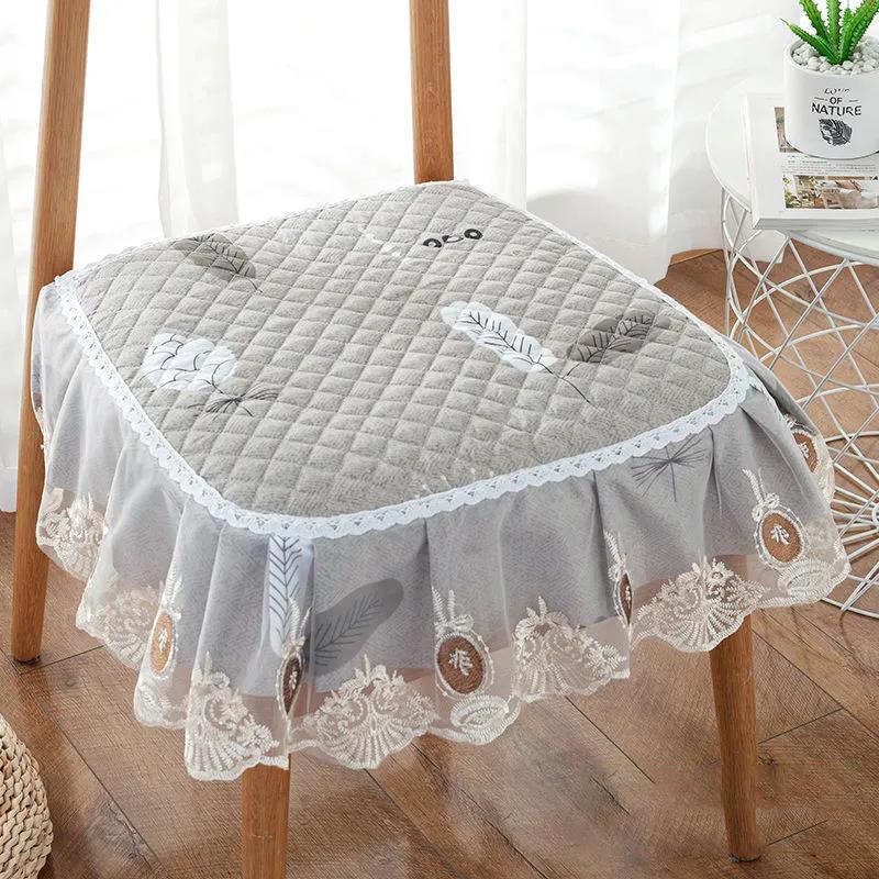 Cushion Home Dining Chair Cushion Four Seasons Universal European-style Anti-slip Board Stool Cover Cushion