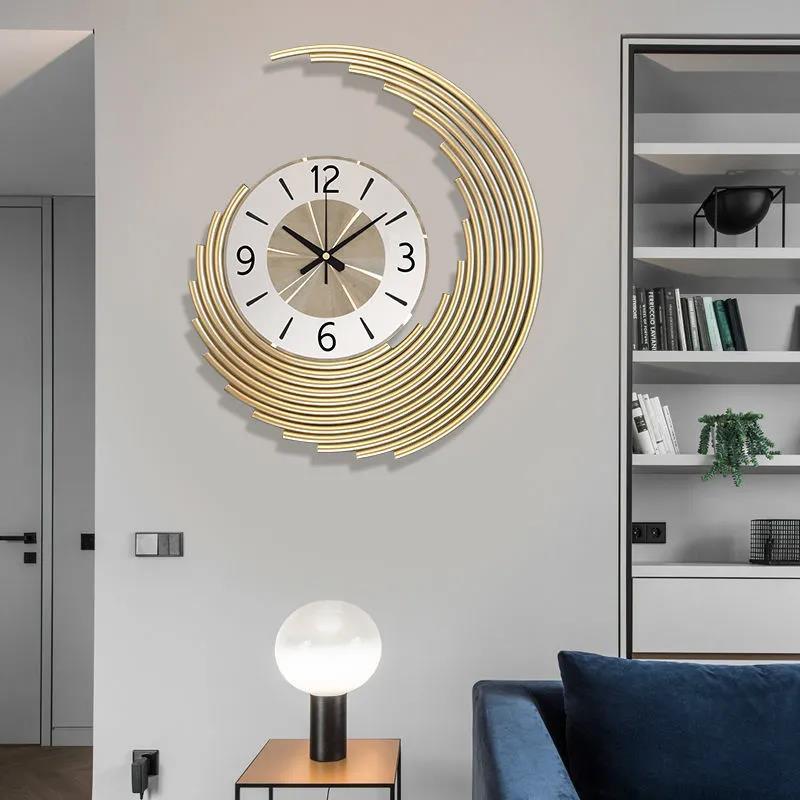 Clocks Wall Clocks Living Room Modern Simple Atmosphere Wall Clocks Home Fashion Creative Clocks Art Personality Decorative Wall Clocks