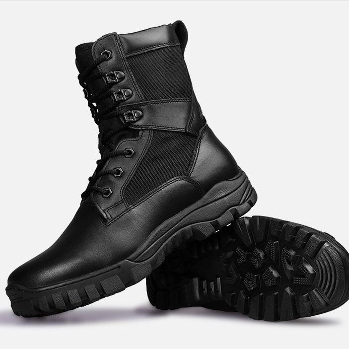 Non-slip Shock Absorber Boots Men's Boots Combat Boots Military Boots Outdoor Casual Shoes