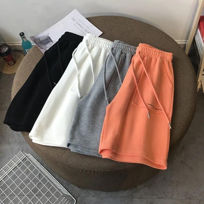 Sports Shorts Women Summer Loose High Waist Straight Five-point Pants Casual Beach Pants Ladies Casual Sports Shorts