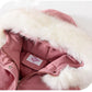 Warm and Windproof Children's Cotton Clothing Winter Girls Over The Knee Cotton Coat Mid-length