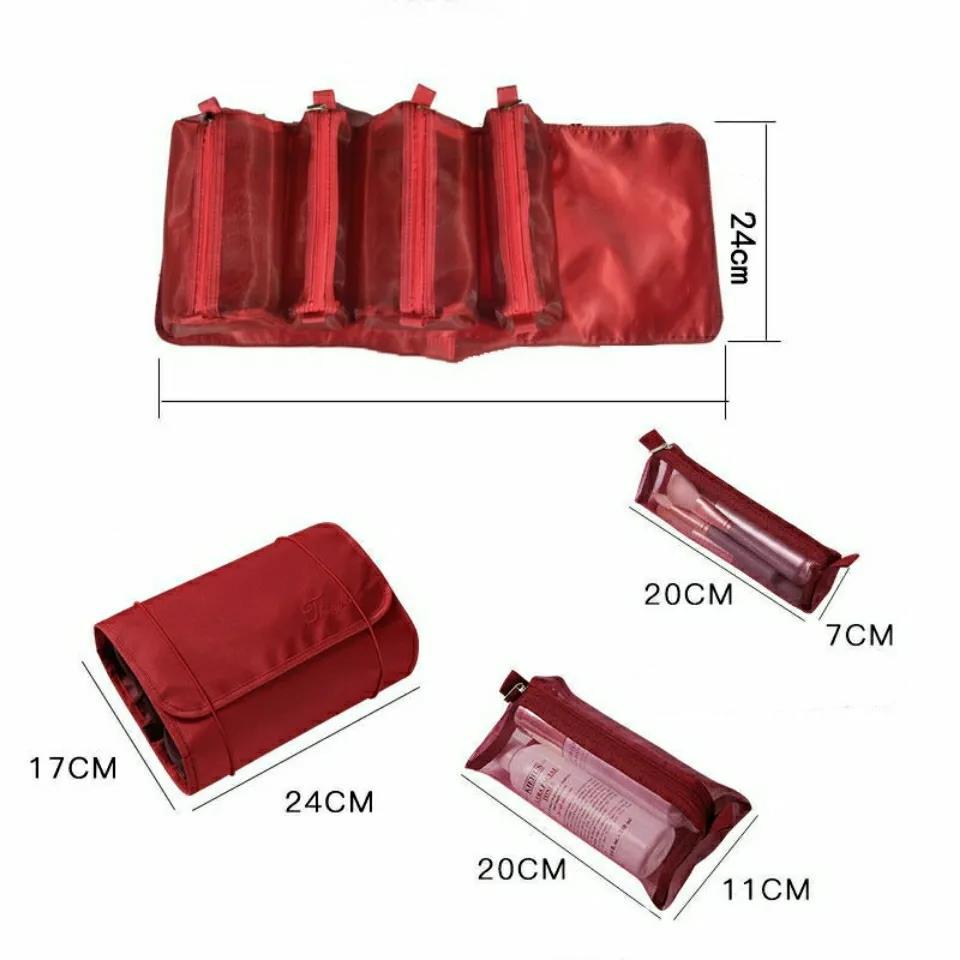 Make Up Organizer Felt Insert Bag for Handbag Travel Inner Purse Portable Cosmetic Bags Fit Various Bags