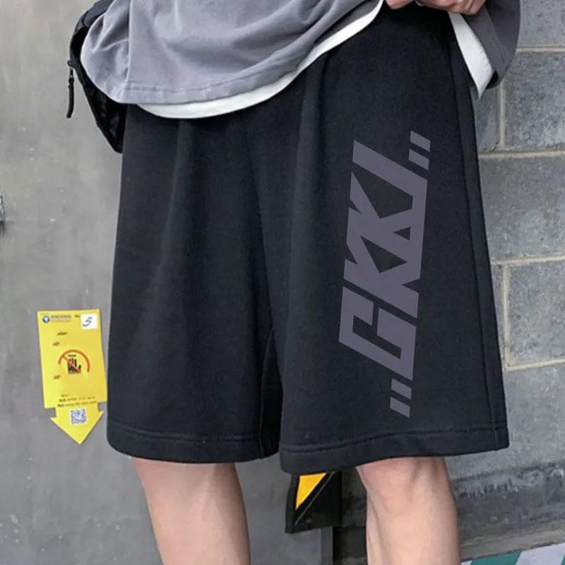 Men's Summer Casual Shorts Loose Sports Breathable Lightweight Five-point Pants Straight All-match Outer Pants