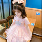 Girls Dress Summer Children Cake Dress Super Western Princess Dress Fairy Net Gauze Dress