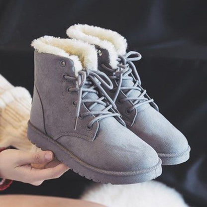 Outdoor Casual shoes Woman shoes Winter Cold protection Non-slip shoes Keep warm Cotton shoes