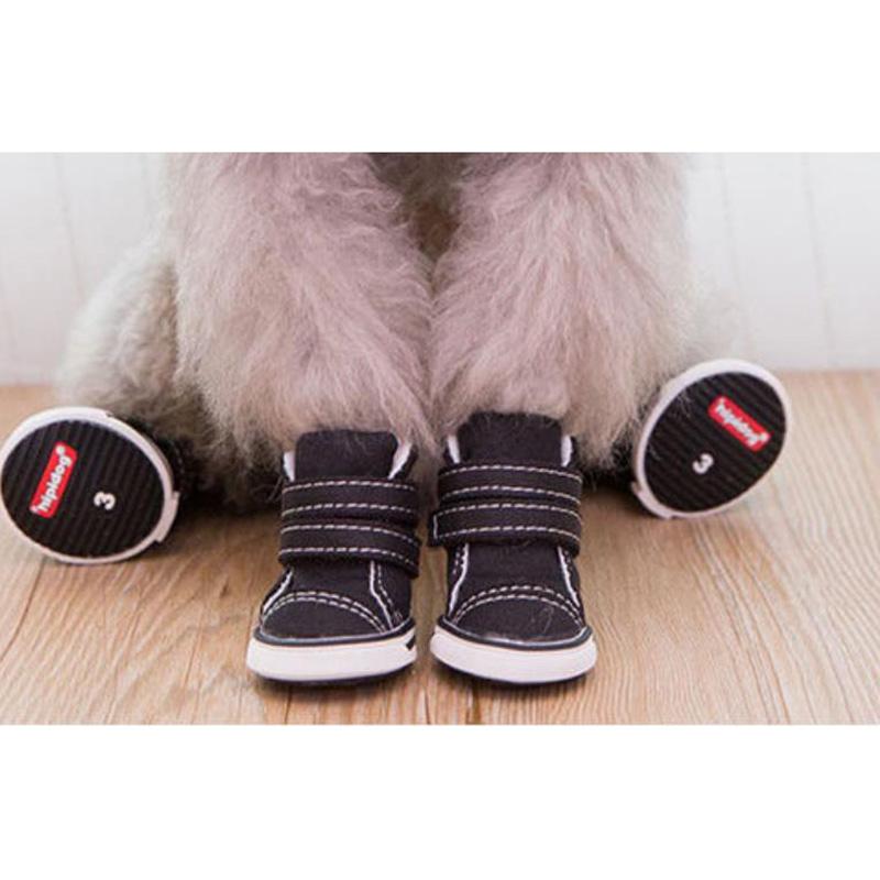 Puppy Dog Shoes Four Seasons Shoes for Teddy Bichon Small Dogs Waterproof Shoes Pet Dogs Cat Foot Covers Law Protective Foot Wear Outdoor Indoor Shoes